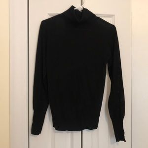 Zara Black Knit Turtleneck—NWT